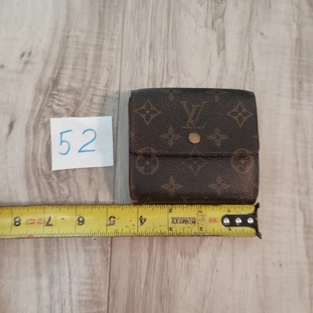 Louis Vuitton Monogram Portefeiulle Elise Trifold Wallet